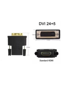 Adaptador DVI Macho 24+5 a HDMI Hembra