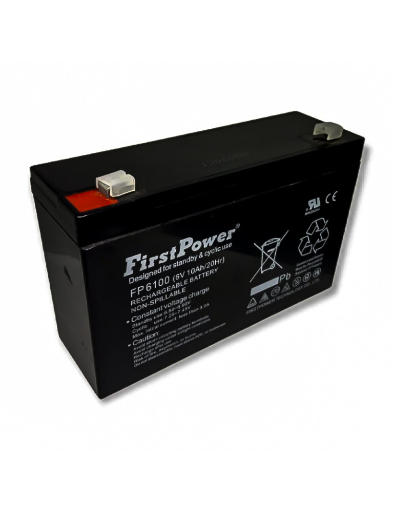 Bateria Seca 6v 10 Ah First Power