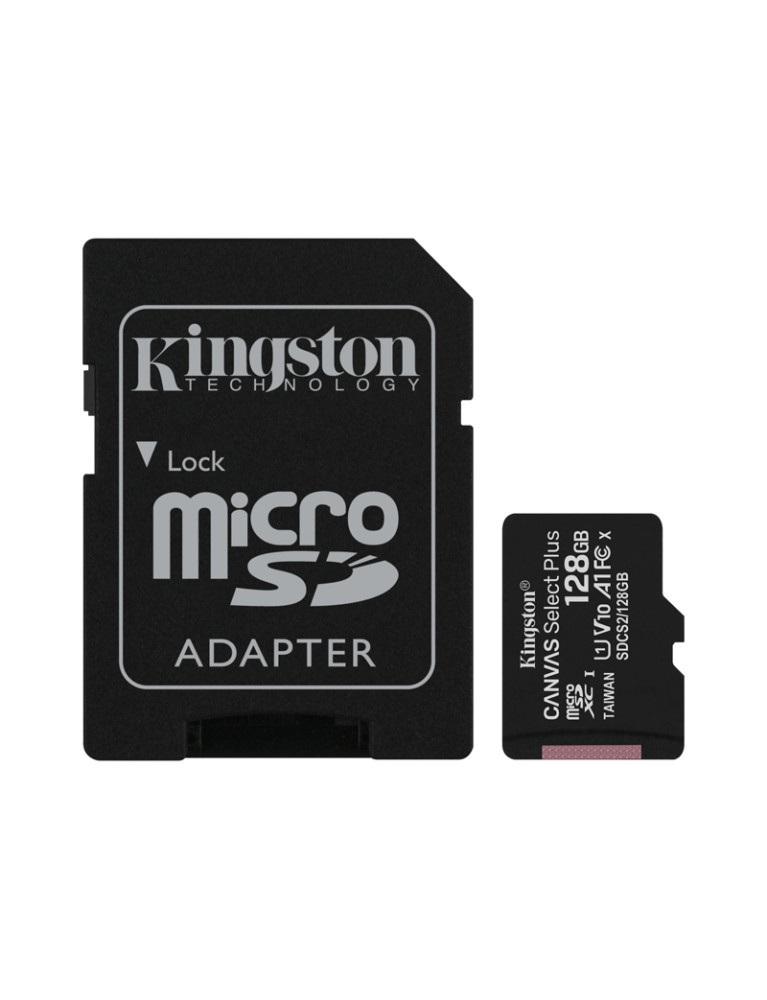 Memoria MicroSD KINGSTON CanvasSelectPlus 128GB