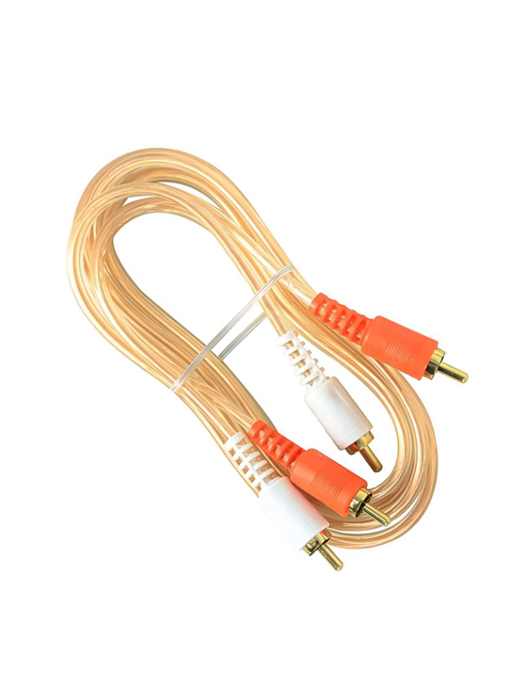 Kopp câble de connexion audio, 2 x 2 fiches RCA, 10 mètres