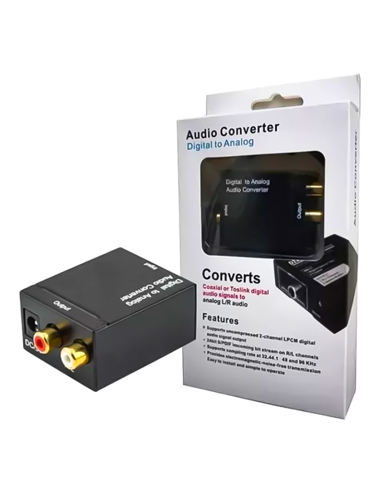 Convertidor de Audio Digital a Analogico