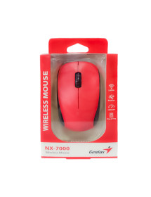 Mouse Inalambrico NX-7000 Rojo Genius