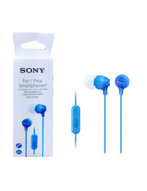 Audifonos Sony MDR EX15AP Azules Originales