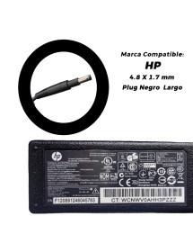 Cargador para laptop HP 19.5V 3.33A Plug Negro Largo Original