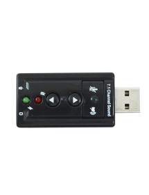 Tarjeta de Sonido USB 7.1...