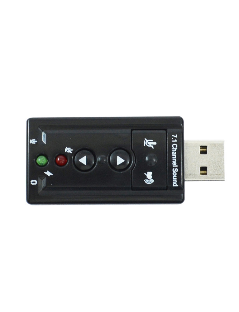 Tarjeta de Sonido USB 7.1 Channel