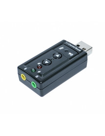 Tarjeta de Sonido USB 7.1 Channel