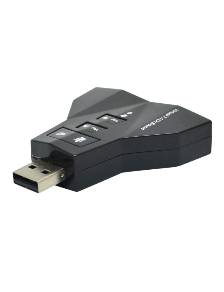 Tarjeta de Sonido USB Dual 7.1 Channel