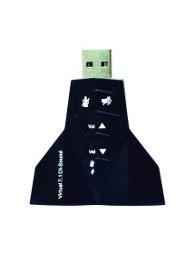 Tarjeta de Sonido USB Dual 7.1 Channel