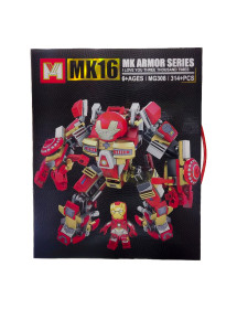 Lego Mega Iron Man Rojo My...