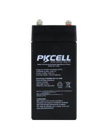 Bateria Seca 4v 4.5 Ah PKCELL