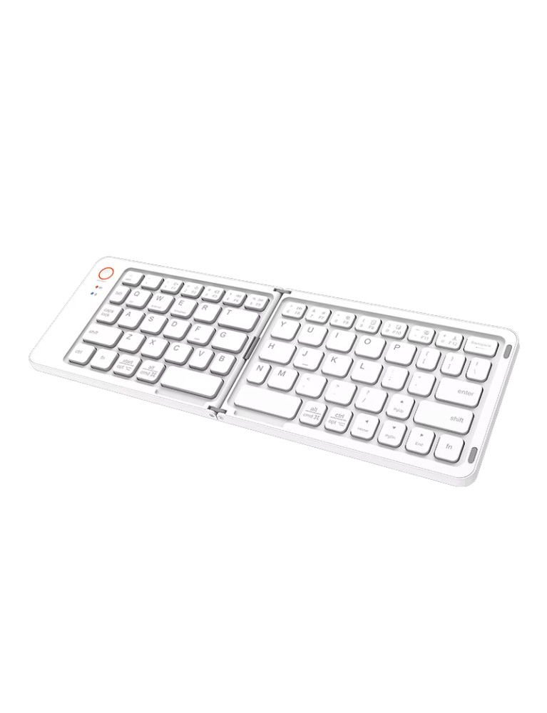 Teclado plegable Bluetooth Blanco BTK001