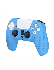 Estuche de control de silicona PS5 azul