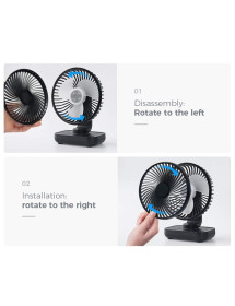 Mini Ventilador de escritorio inalambrico