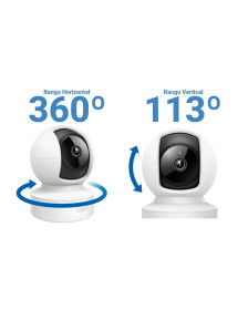 Cámara Wi-Fi Vigilancia 2K 360º Tapo C212