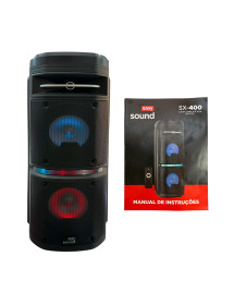 Caja Amplificada Sound SX-400 Watts