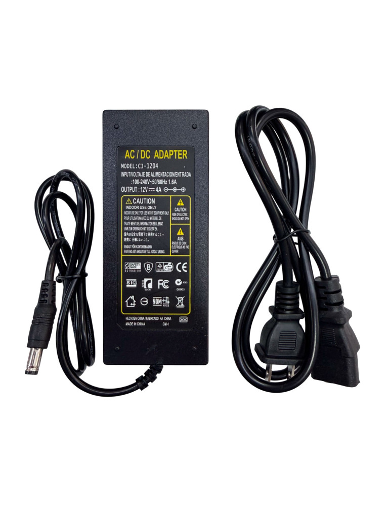 Adaptador Fijo 12V 4A