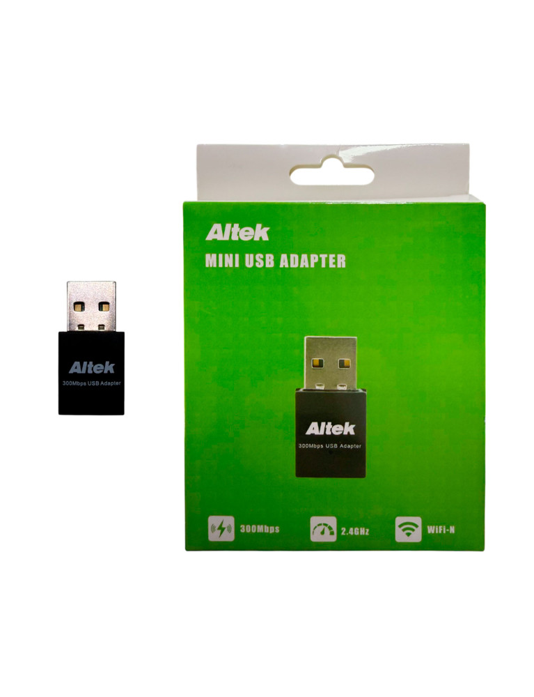 Usb Wifi Inalámbrico Altek 300Mbps