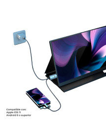 Adaptador cable HDMI 3 en 1 - MHL a HDMI
