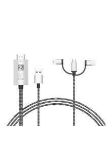 Adaptador cable HDMI 3 en 1 - MHL a HDMI