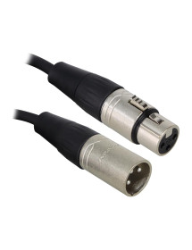 Cable Para Micrófono Canon Macho Y Canon Hembra 15MT Roxtone