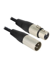 Cable Para Micrófono Canon Macho Y Canon Hembra 25MT Roxtone