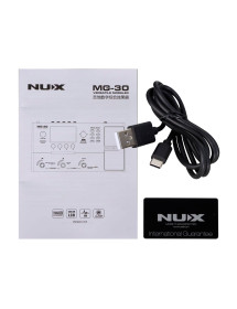 Pedal NUX MG-30 Multi efecto Para Guitarra TSAC 2K