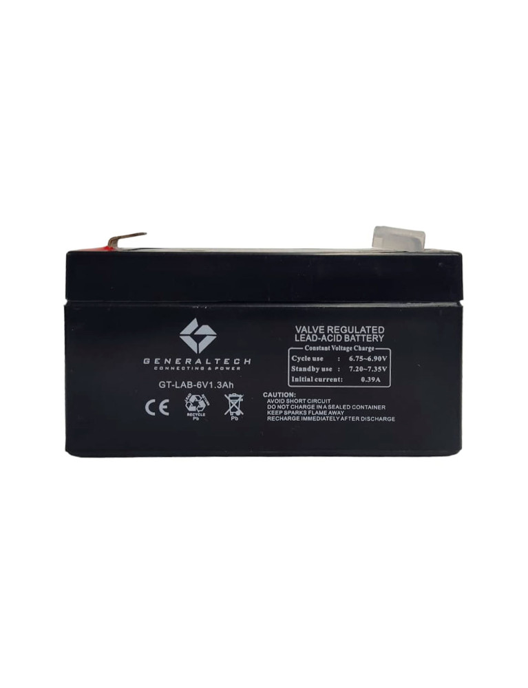 Bateria Seca 6V 1.3AH Generaltech