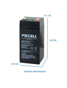 Batería Seca 4V 4.5AH PKCELL