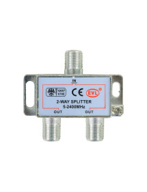 Splitter Coaxial 1 A 2 Vías...
