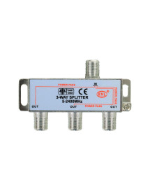 Splitter Coaxial 1 A 3 Vías...