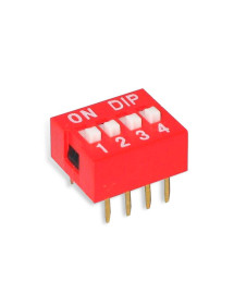 DIP Switch De 4 Pines