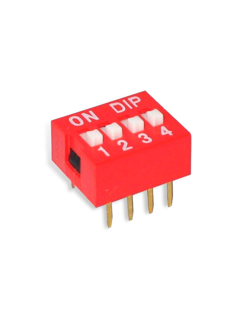 DIP Switch De 4 Pines