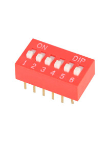 DIP Switch De 6 Pines