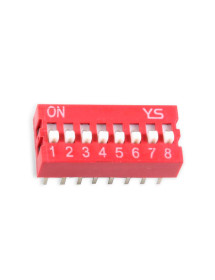 DIP Switch De 8 Pines