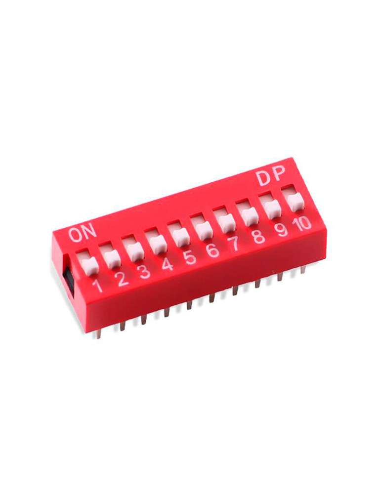 DIP Switch De 10 Pines