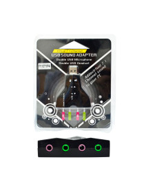 Tarjeta De Sonido USB Dual 7.1