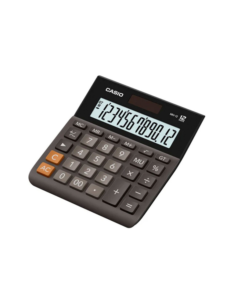 Calculadora CASIO MH-12 BK Negra