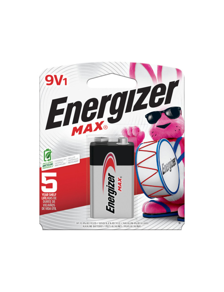 Batería 9V Energizer MAX