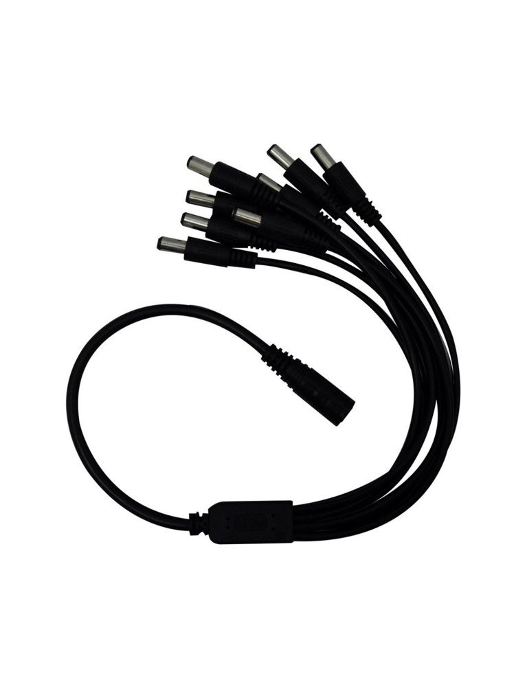 Cable De Corriente DC Para Cámaras 1X8 Plug 2.5
