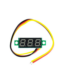 Modulo Voltímetro Digital DC 4.5V A 30.0V Rojo MOD-DC3-RD