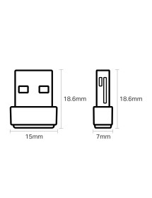 Usb Wifi Doble Banda Inalámbrico tp-link AC600 Archer T2U Nano