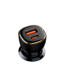 Cargador de Carro Carga Rápida USB A Y Tipo C LDNIO 60W C103