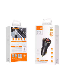 Cargador de Carro Carga Rápida USB A Y Tipo C LDNIO 60W C103