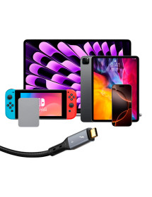 Cable De Carga Rápida Tipo C 240W LDNIO TC-11c