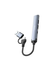 Hub Usb Tipo C Con OTG 4 puertos 4 en 1 LDNIO DS-64C