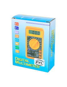 Multímetro Digital Con Protector EVL DT830B