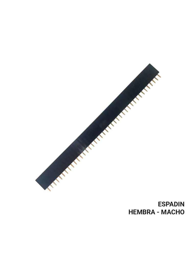 Espadín Hembra A Macho 40 Pines 2.5mm