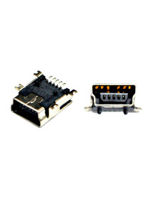 Jack Chasis Mini USB Hembra