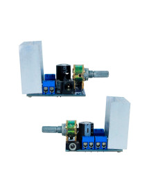 Módulo Amplificador De Audio TDA7297 Con Control Y Perilla